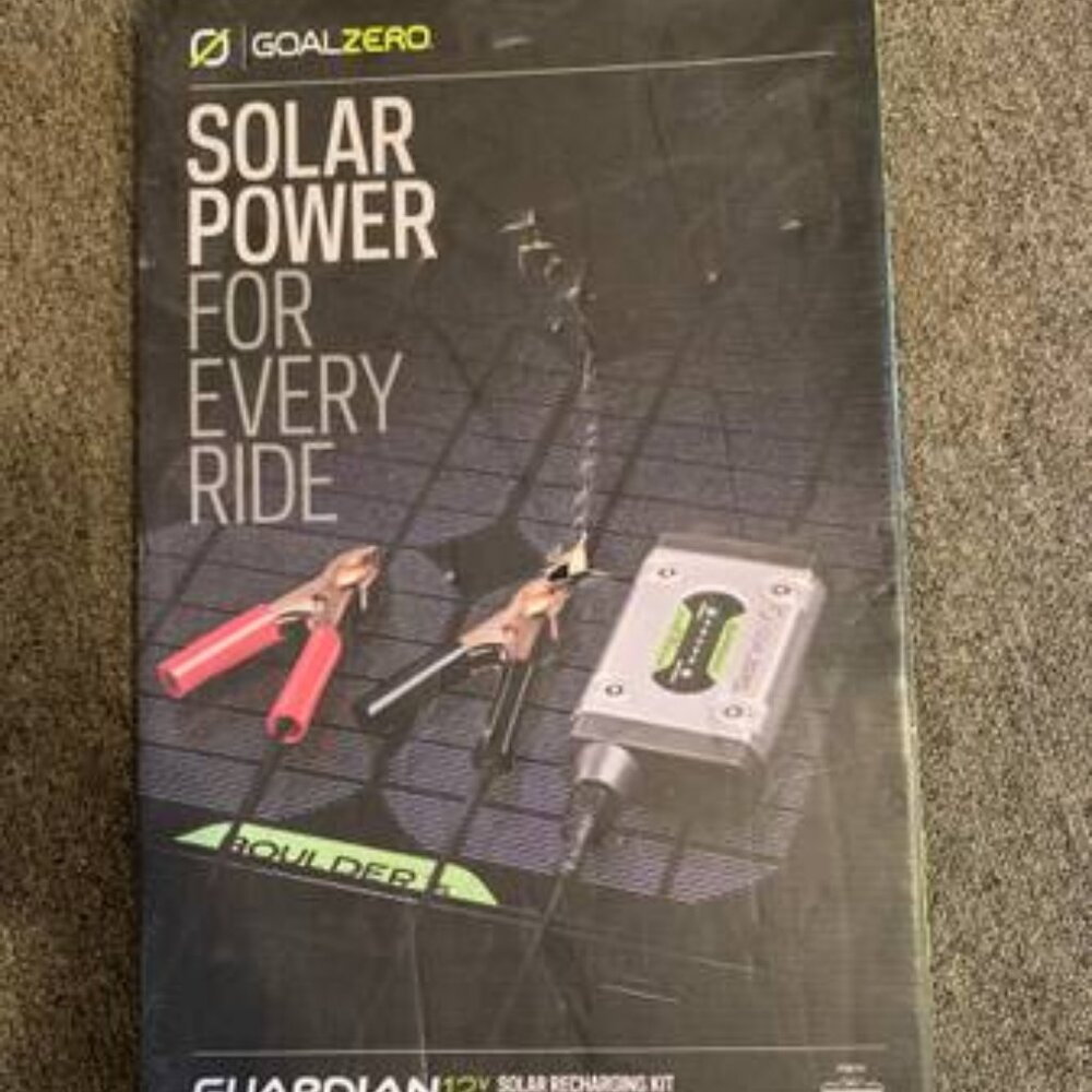Goal Zero Solar Recharging Power 12v Boulder 15 Kit Solar Panel